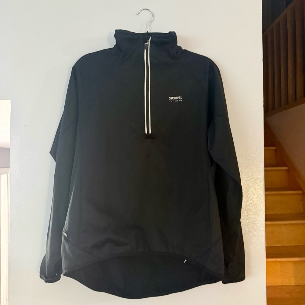 EUC Running Room Men's Black Performance Jacket